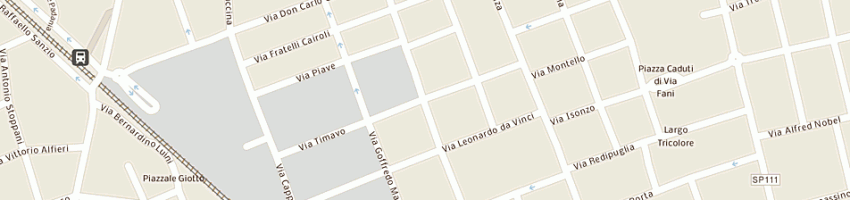 Mappa della impresa gv di villa gianluca a LISSONE