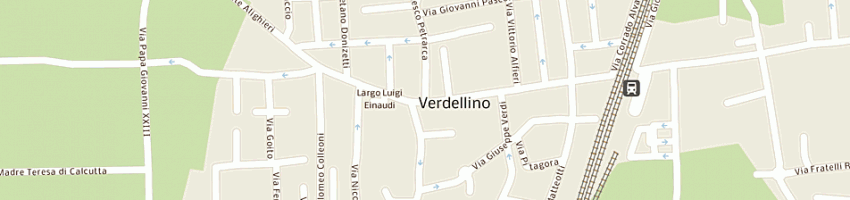 Mappa della impresa saund italiana (srl) a VERDELLINO