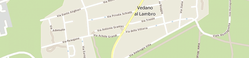 Mappa della impresa viligros (snc) a VEDANO AL LAMBRO