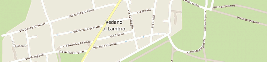 Mappa della impresa puntostudio srl a VEDANO AL LAMBRO