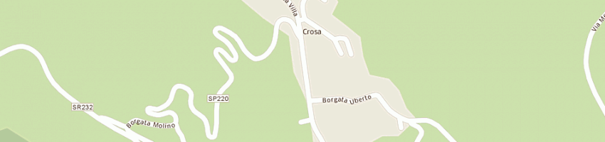 Mappa della impresa bar friend a CROSA