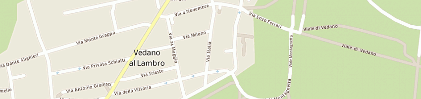 Mappa della impresa irl srl a VEDANO AL LAMBRO