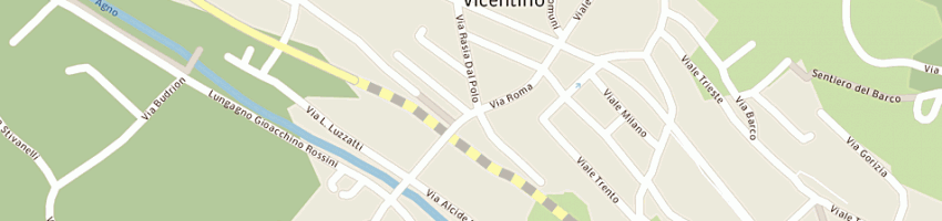 Mappa della impresa savegnago alessandro a CORNEDO VICENTINO