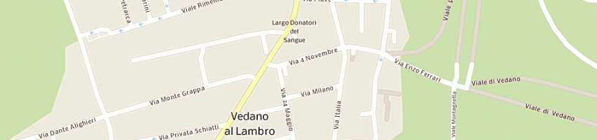 Mappa della impresa amministrazioni condominiali srl a VEDANO AL LAMBRO