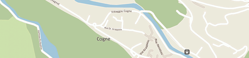 Mappa della impresa colonia s giuseppe a COGNE