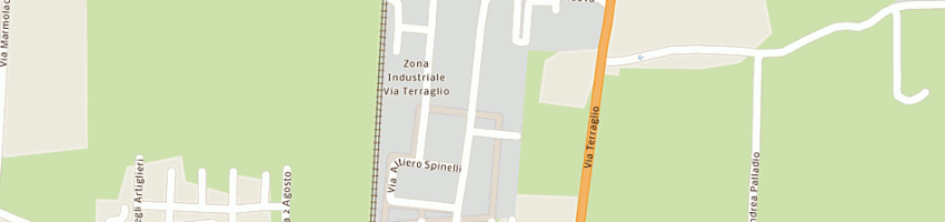 Mappa della impresa supermercati iperlando - flli lando spa a PREGANZIOL