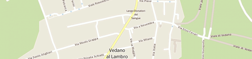 Mappa della impresa immobil brera srl a VEDANO AL LAMBRO