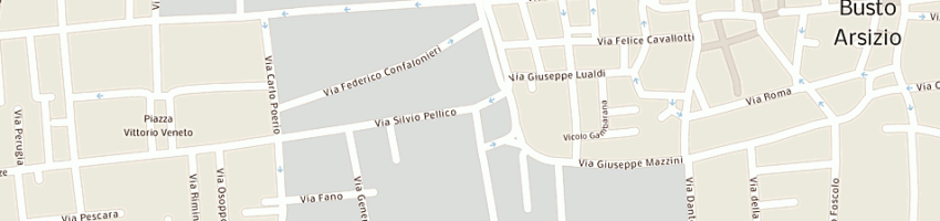 Mappa della impresa calo' snc di calo' rocco e c a BUSTO ARSIZIO