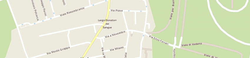 Mappa della impresa foto per hobby snc a VEDANO AL LAMBRO