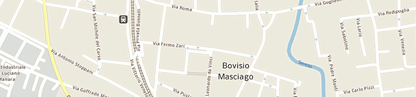 Mappa della impresa capelli franco a BOVISIO MASCIAGO