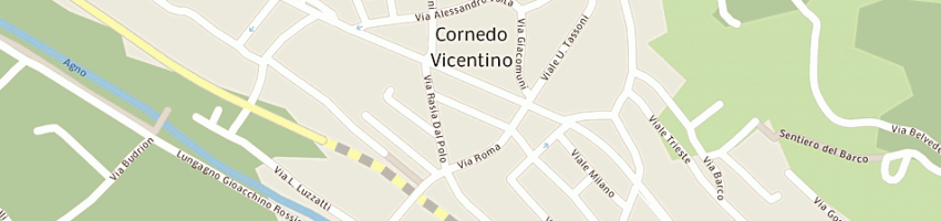 Mappa della impresa novella service a CORNEDO VICENTINO