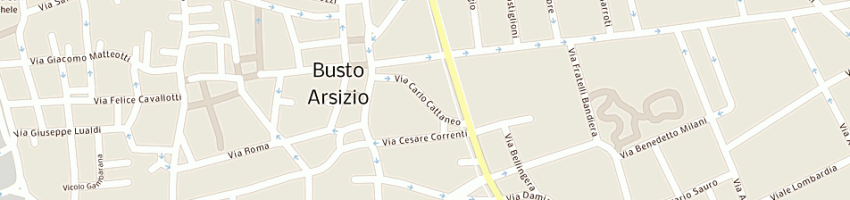 Mappa della impresa gipsy bar snc di marcora mauro e c a BUSTO ARSIZIO