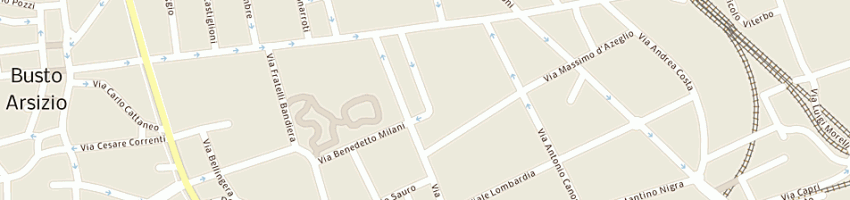 Mappa della impresa pacelli giuseppe a BUSTO ARSIZIO