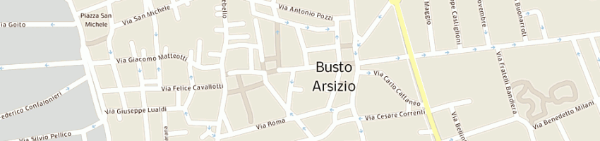 Mappa della impresa meneghin ortensia a BUSTO ARSIZIO