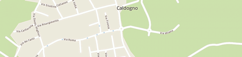 Mappa della impresa visentin lino a CALDOGNO