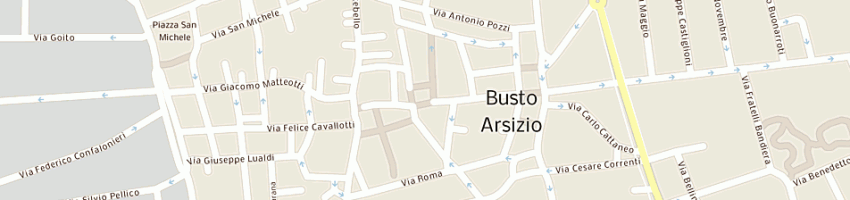 Mappa della impresa euromedia srl a BUSTO ARSIZIO