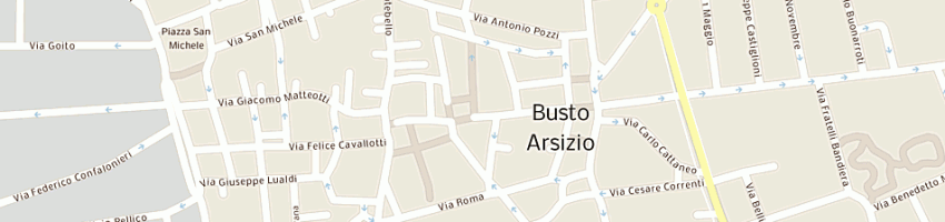 Mappa della impresa assicurazione la fondiaria a BUSTO ARSIZIO