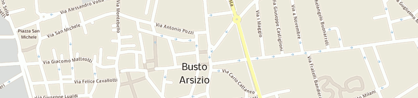 Mappa della impresa maentex srl a BUSTO ARSIZIO