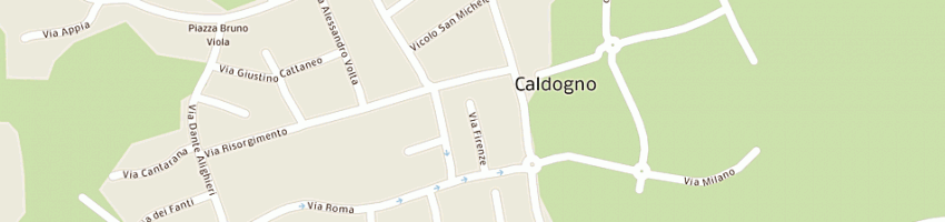 Mappa della impresa calderan renato a CALDOGNO