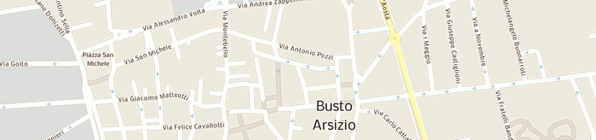 Mappa della impresa publisistem group srl a BUSTO ARSIZIO