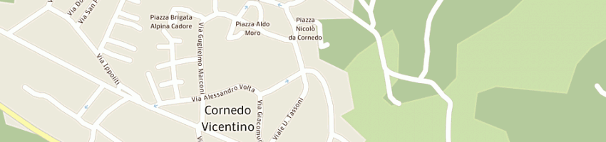 Mappa della impresa edilnord srl di caneva antonio a CORNEDO VICENTINO
