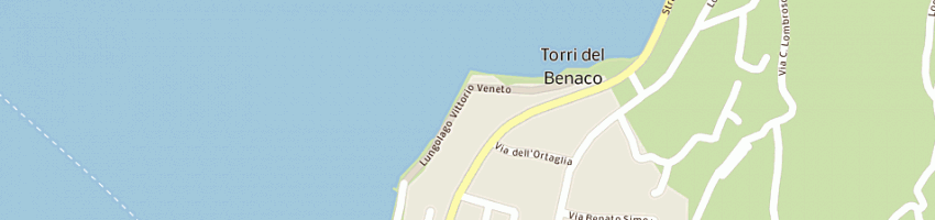Mappa della impresa impresa edile andreoli stefano a TORRI DEL BENACO