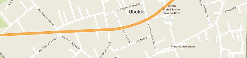 Mappa della impresa oliva massimiliano a UBOLDO