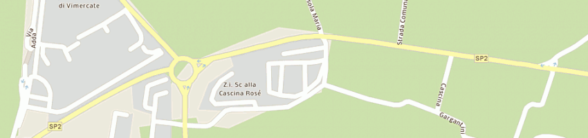 Mappa della impresa eredi limonta alberto srl a VIMERCATE