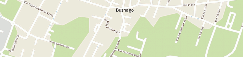 Mappa della impresa piazza giovanni a BUSNAGO