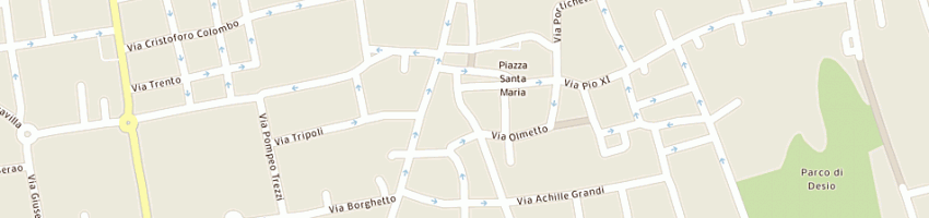 Mappa della impresa kloeber italia srl a DESIO