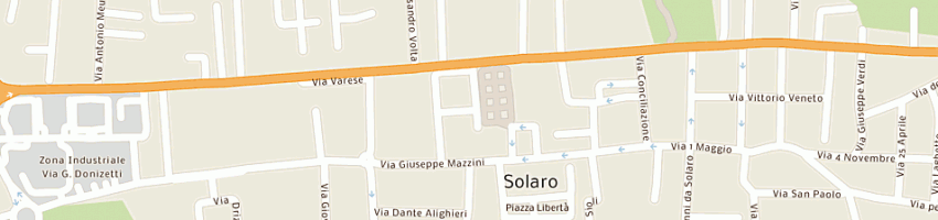 Mappa della impresa crazy bar srl a SOLARO