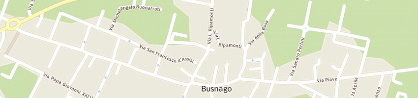 Mappa della impresa nizzolo giuseppe a BUSNAGO
