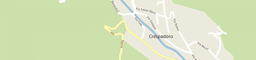 Mappa della impresa mc snc di negro marcello e dulmieri caterina a CRESPADORO