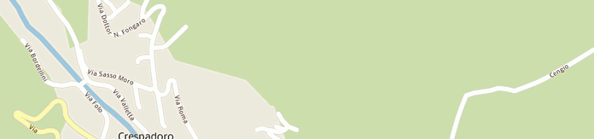 Mappa della impresa colombara lorenzo a CRESPADORO