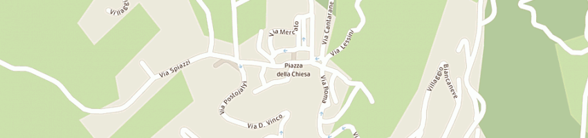Mappa della impresa albergo ristorante croce a BOSCO CHIESANUOVA