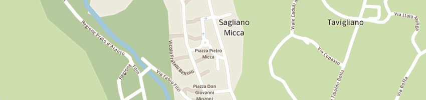 Mappa della impresa comune di sagliano micca a SAGLIANO MICCA