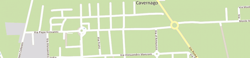 Mappa della impresa dental project a CAVERNAGO