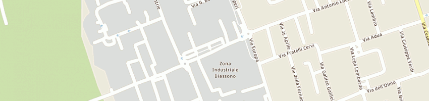Mappa della impresa autofficina rosselli salvatore e di mascio erich eugen snc a BIASSONO