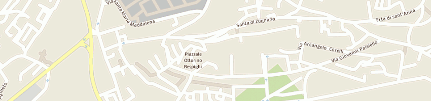 Mappa della impresa pizzeria luna rossa sas di vitiello e capuozzo a TRIESTE