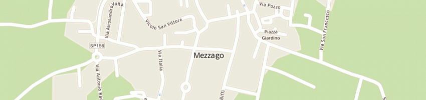 Mappa della impresa baraggia edoardo a MEZZAGO