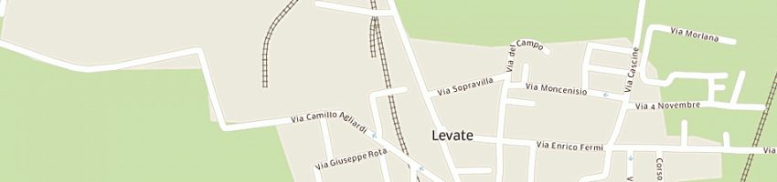 Mappa della impresa edileffe snc a LEVATE