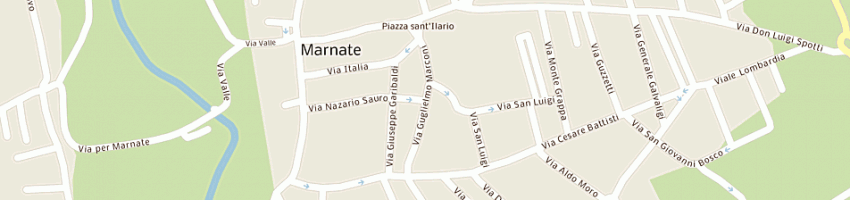 Mappa della impresa scuola materna parrocchiale di marnate a MARNATE