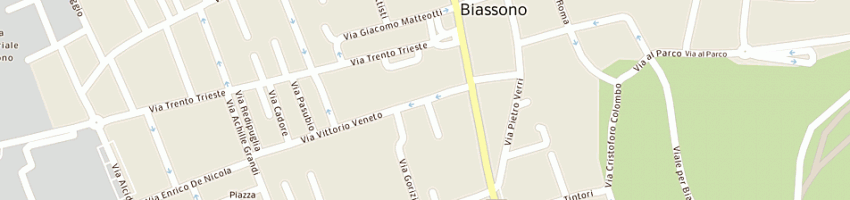 Mappa della impresa vigano' antonio a BIASSONO