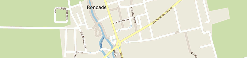 Mappa della impresa sartoria vincenzi di emanuela vincenzi a RONCADE