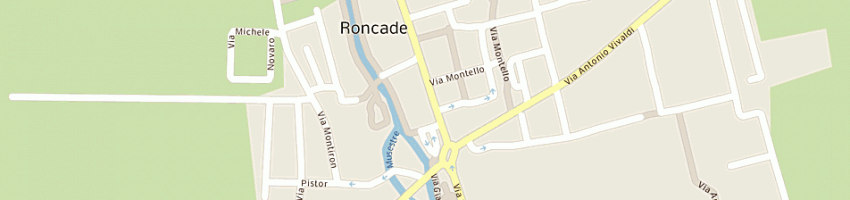 Mappa della impresa antonello di antonello stefano francesco e c (snc) a RONCADE