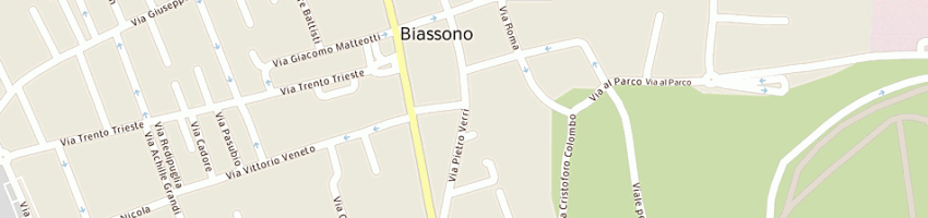 Mappa della impresa montefiorino alessandra a BIASSONO