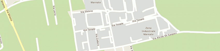 Mappa della impresa autoriparazioni cito a MARNATE
