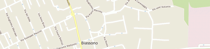 Mappa della impresa vergani sergio a BIASSONO