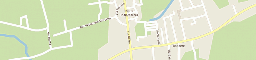 Mappa della impresa il centro sas di busi angeli dino e c a SAN BIAGIO DI CALLALTA