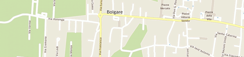 Mappa della impresa savoldelli pier luigi a BOLGARE
